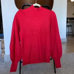 Anthropologie mock turtle neck sweater